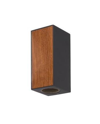 BERET * APLIQUE IP65 2L*GU10  GRIS OSCURO